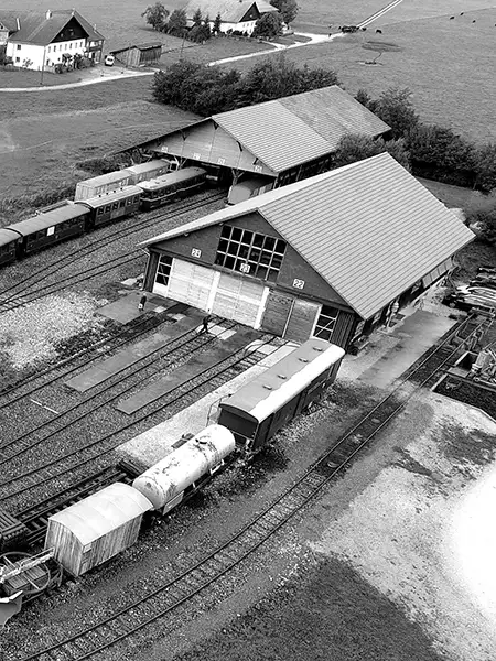 Depot de La Traction vue du ciel